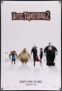 4k429 HOTEL TRANSYLVANIA 2 teaser DS 1sh '15 Genndy Tartakovsky's 3-D CGI animation sequel!