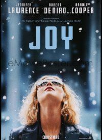 4k507 JOY style A teaser DS 1sh '15 Robert De Niro, Jennifer Lawrence in the title role!