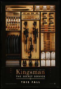 4k521 KINGSMAN: THE SECRET SERVICE style A DS teaser 1sh '14 Mark Hamill, Samuel L. Jackson, Firth