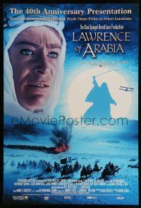 4k537 LAWRENCE OF ARABIA DS 1sh R02 David Lean classic, Peter O'Toole, cool images from the movie!
