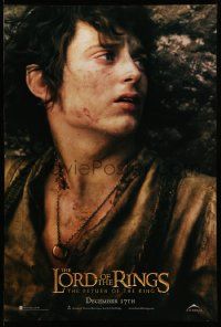 4k568 LORD OF THE RINGS: THE RETURN OF THE KING int'l teaser DS 1sh '03 Elijah Wood as Frodo!