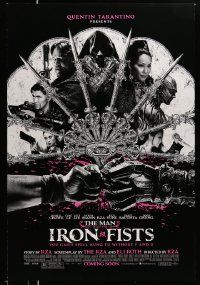 4k596 MAN WITH THE IRON FISTS advance DS 1sh '12 Russell Crowe, Cung Le, sexy Lucy Liu!