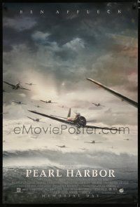 4k680 PEARL HARBOR advance DS 1sh '01 Michael Bay, World War II Japanese fighter planes!