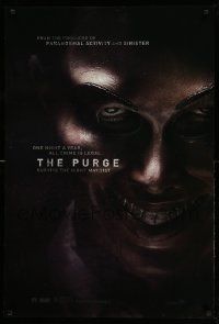 4k718 PURGE teaser DS 1sh '13 one night a year, all crime is legal!