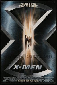 4k981 X-MEN style B int'l DS 1sh '00 Bryan Singer, Marvel Comics super heroes!