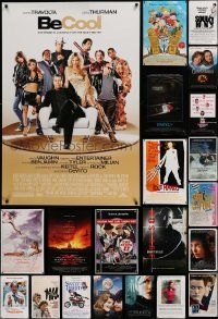 4m290 LOT OF 34 UNFOLDED MOSTLY DOUBLE-SIDED MOSTLY 27X40 ONE-SHEETS '80s-00s great movie images!