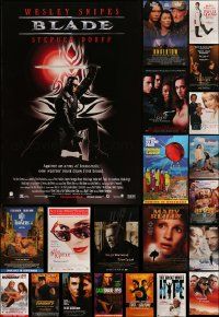 4m408 LOT OF 23 UNFOLDED SINGLE-SIDED VIDEO POSTERS '90s great images from a variety of movies!
