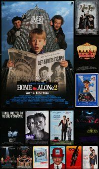 4m352 LOT OF 19 UNFOLDED SINGLE-SIDED 27X40 ONE-SHEETS '80s-90s a variety of movie images!