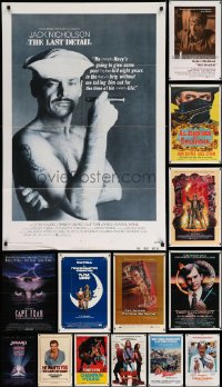 4m161 LOT OF 19 FOLDED ONE-SHEETS '70s-90s great images from a variety of different movies!