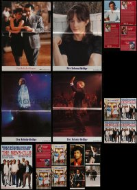 4m034 LOT OF 21 FOLDED GERMAN LOBBY CARD POSTERS '80s-90s great images from a variety of movies!
