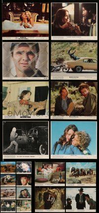 4m174 LOT OF 28 COLOR 8x10 STILLS '70s great scenes from a variety of different movies!