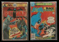 4m042 LOT OF 2 BATMAN COMIC BOOKS '70s issues #141 & 267, The Execution of Batman, Black Canary!