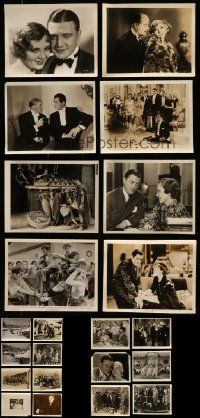 4m173 LOT OF 30 8X10 STILLS '20s-30s scenes & portraits from a variety of different movies!