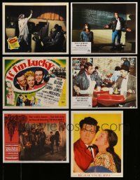 4m019 LOT OF 6 REPRODUCTION LOBBY CARDS '80s great images of Cab Calloway, Steve McQueen & more!