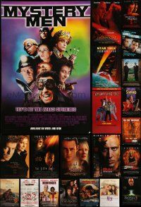 4m407 LOT OF 24 UNFOLDED SINGLE-SIDED VIDEO POSTERS '90s great images from a variety of movies!