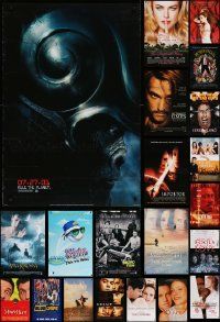 4m313 LOT OF 27 UNFOLDED DOUBLE-SIDED 27X40 ONE-SHEETS '90s-00s a variety of movie images!