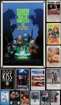 4m351 LOT OF 19 UNFOLDED SINGLE-SIDED 27X41 ONE-SHEETS '80s-90s a variety of great movie images!