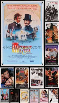 4m361 LOT OF 18 UNFOLDED SINGLE-SIDED 27X41 ONE-SHEETS '80s-90s a variety of movie images!