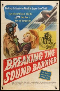 4p112 BREAKING THE SOUND BARRIER 1sh '52 David Lean, they lived & loved like the jets they flew!