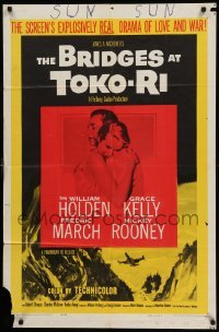 4p114 BRIDGES AT TOKO-RI 1sh R59 Grace Kelly, William Holden, Korean War, by James Michener!