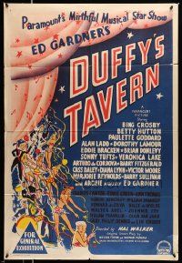 4r241 DUFFY'S TAVERN Aust 1sh '45 Paramount's biggest stars, Lake, Ladd & Bing Crosby!