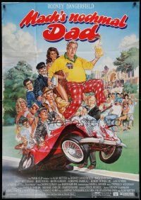 4r497 BACK TO SCHOOL German 33x47 '87 Rodney Dangerfield goes to college with son, wacky Roberts art