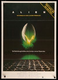 4r536 ALIEN German '79 Ridley Scott outer space sci-fi monster classic, cool egg image!