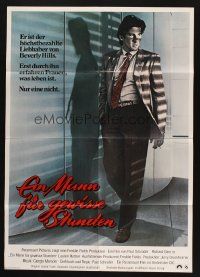 4r539 AMERICAN GIGOLO German '80 handsomest male prostitute Richard Gere is framed for murder!