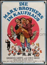 4r554 BIG STORE German R70s great art of the three Marx Brothers, Groucho, Harpo & Chico!