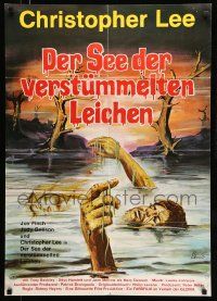 4r584 DIAGNOSIS: MURDER German '75 Christopher Lee, Jon Finch, Judy Geeson, different horror art!
