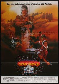 4r709 STAR TREK II German '82 The Wrath of Khan, Leonard Nimoy, William Shatner, sci-fi sequel!