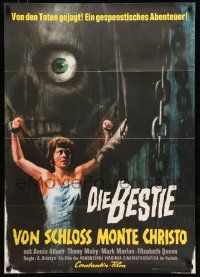 4r728 TOMB OF TORTURE German '64 Antonio Boccaci's Metempsyco, wild Rehak horror artwork!