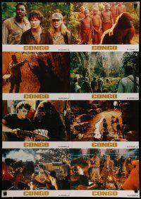 4r517 CONGO German LC poster '95 based on Michael Crichton novel, Laura Linney!