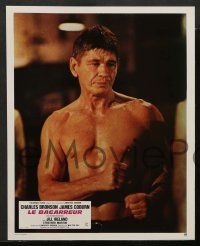 4r964 HARD TIMES 6 French LCs '75 Walter Hill directed, Charles Bronson, fighting!