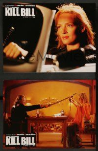 4r809 KILL BILL: VOL. 2 10 French LCs '04 cool images of Uma Thurman, David Carradine, Tarantino!