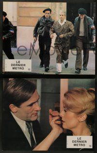 4r889 LAST METRO 8 French LCs '80 Catherine Deneuve, Gerard Depardieu, Francois Truffaut