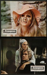 4r812 PERFECT FRIDAY 10 French LCs '70 super sexy Ursula Andress, Stanley Baker, bank robbery!