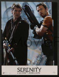 4r981 SERENITY 6 French LCs '05 Joss Whedon directed, Summer Glau, Nathan Fillion!