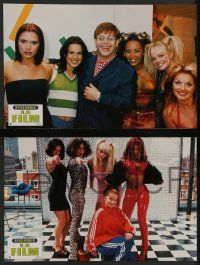 4r925 SPICE WORLD 8 French LCs '98 Spice Girls, Beckham, Bunton, Chisholm, Halliwell & Brown!