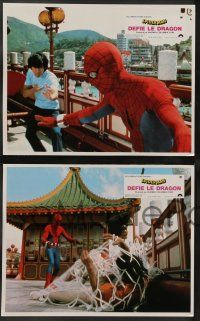 4r983 SPIDER-MAN: THE DRAGON'S CHALLENGE 6 style A French LCs '80 Nick Hammond as Spidey!