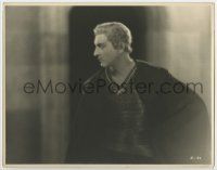 4s051 BELOVED ROGUE deluxe 11x14 still '27 great profile c/u of John Barrymore as Francois Villon!