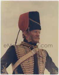 4s245 CHARGE OF THE LIGHT BRIGADE color 11x14.25 still '68 portrait of Trevor Howard in uniform!