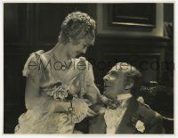 4s117 HOUSE OF ROTHSCHILD deluxe 10.75x13.75 still '34 c/u Loretta Young smiling at George Arliss!