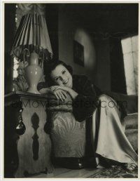 4s123 IRENE BENTLEY deluxe 10.75x14 still '30s pretty actress at her Beverly Hills home by Ugrin!