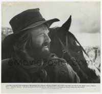 4s254 JEREMIAH JOHNSON 10.5x11.25 still '72 great close up of Robert Redford by his horse!