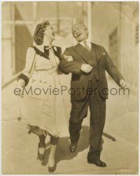 4s149 MAKE WAY FOR TOMORROW deluxe 11x14 still '37 Victor Moore & Fay Bainter walking arm-in-arm!