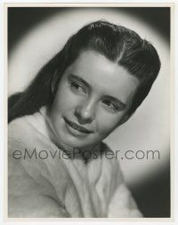 4s155 MARGARET O'BRIEN deluxe 10x13 still '49 the star in fur outfit after making Little Women!