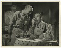 4s265 OPERATION SNATCH 11x14 still '62 Terry-Thomas & Lionel Jeffries laughing in restaurant!