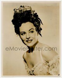 4s266 PAULETTE GODDARD 10.25x13.75 still '46 sexy head & shoulders portrait with hair up from Kitty!