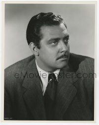 4s186 RAYMOND BURR deluxe 10.25x13 still '50 as Clark Gable's political rival in Key to the City!